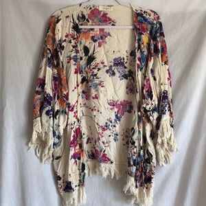 🦄3/$20🦄 Umgee cardigan floral print 1xl